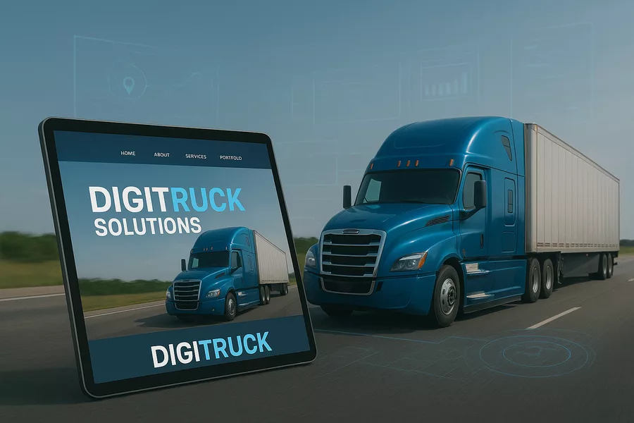 Truck dispatch service dashboard