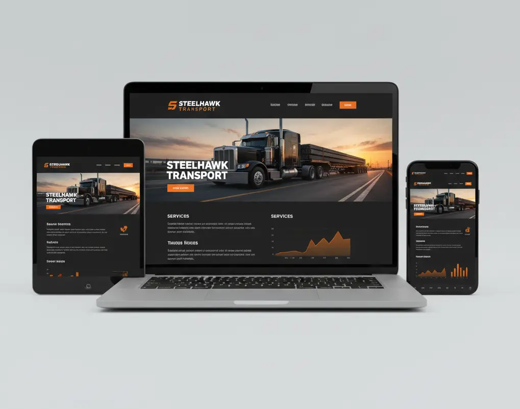 Flatbed carrier website for open deck transportation