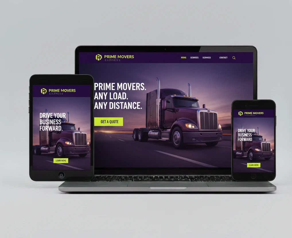Professional power only carrier website for load management